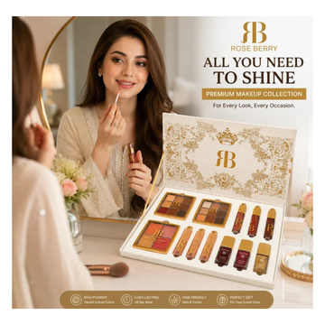 Rose Berry Luxury Makeup Gift Set – Complete Beauty & Cosmetics Set