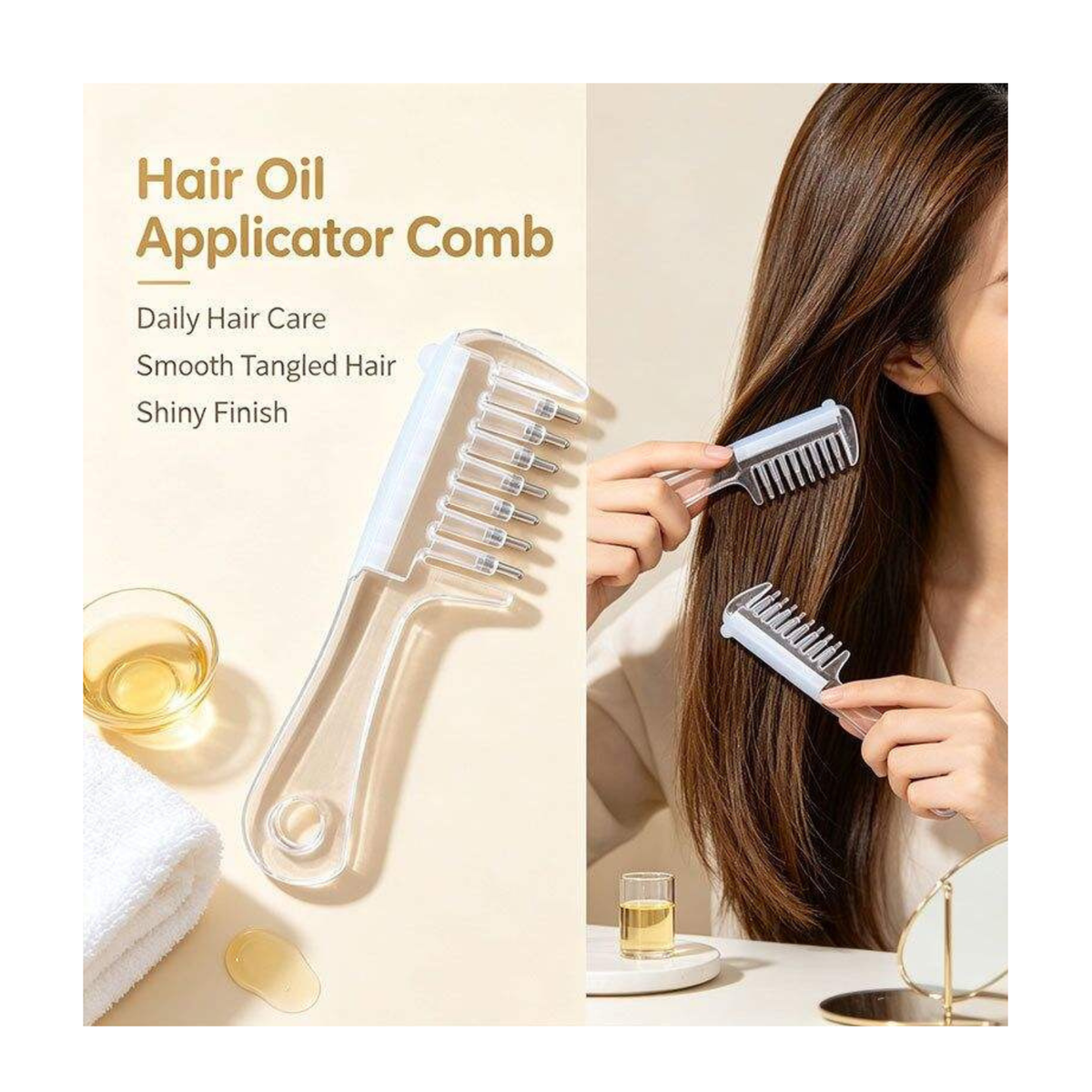 Scalp Massage & Hair Care Applicator