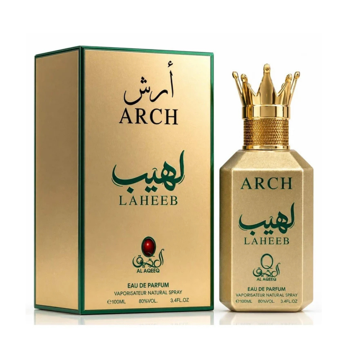 Al Aqeeq ARCH LAHEEB Eau de Parfum 100ML – Premium Long-Lasting Fragrance