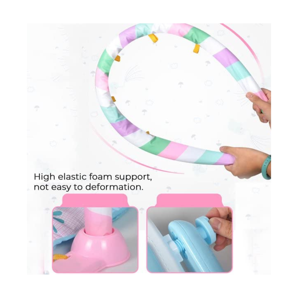 Baby Musical Play Mat – Interactive Educational Activity Gym for Infants