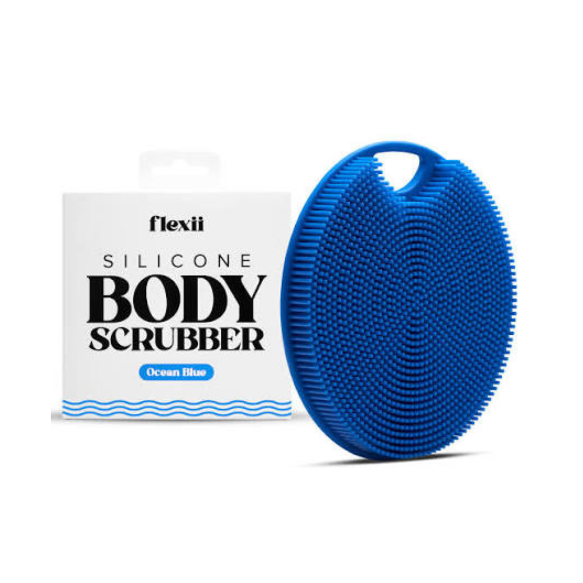 Silicone Body Scrubber – Soft Exfoliating Shower & Bath Cleaning Brush