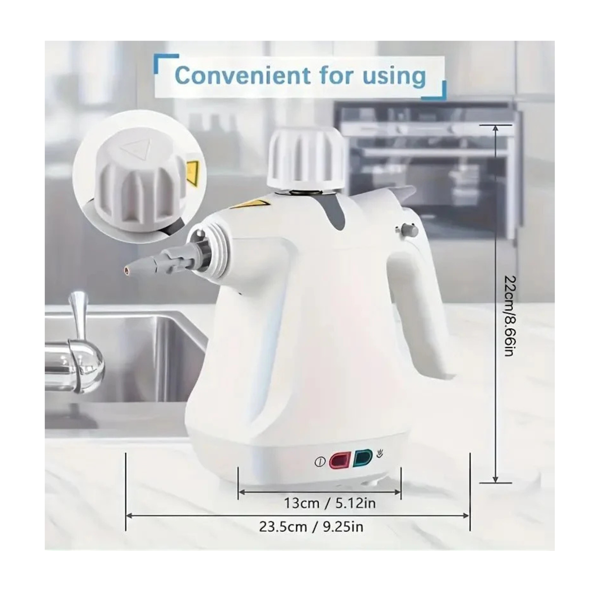 TOBI TB958 Steam Cleaner 1000W | جهاز تنظيف بالبخار TOBI TB958 بقوة 1000 واط