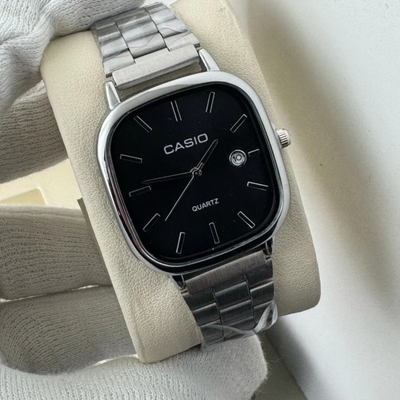 Casio Square Watch – Classic Digital Wristwatch for Men & Women