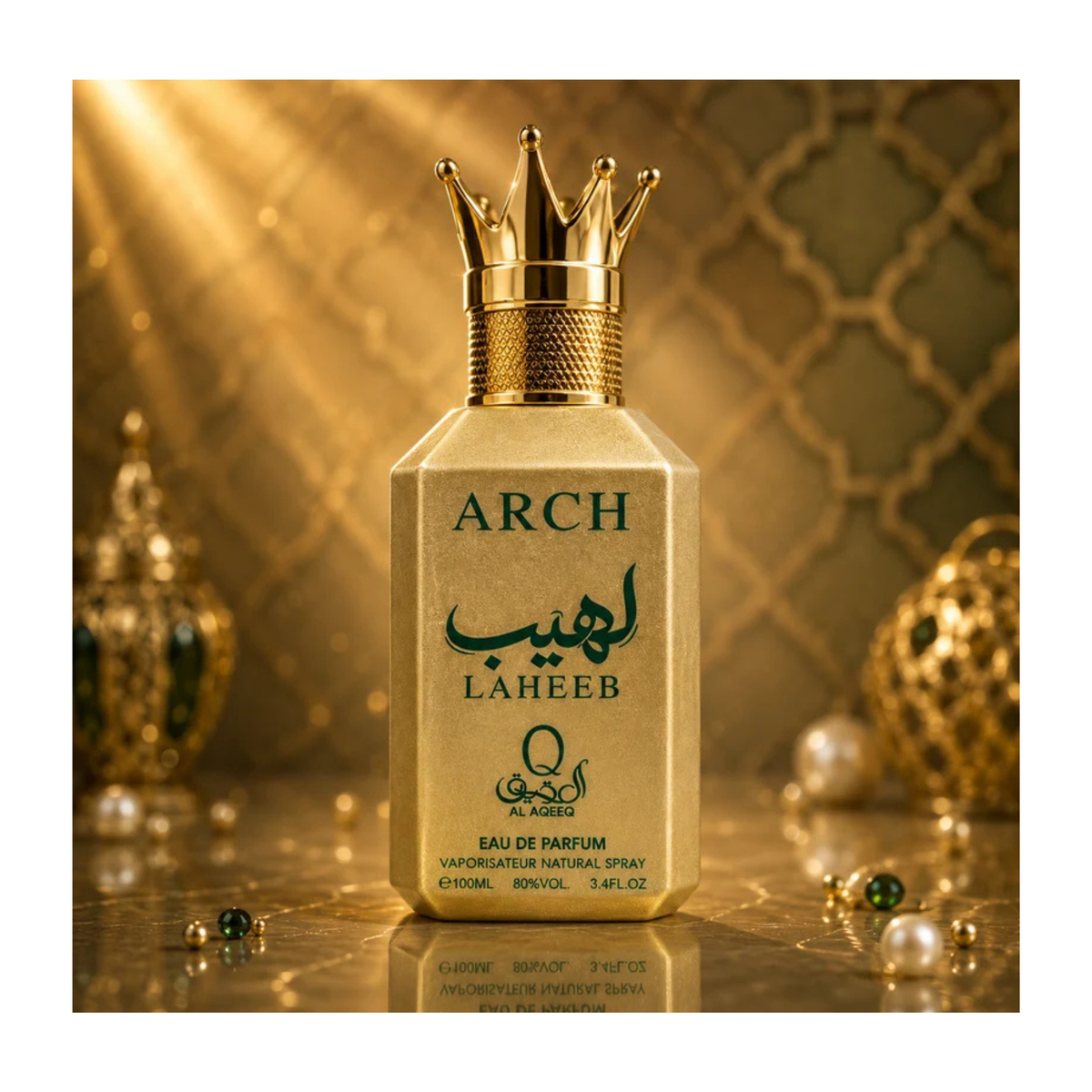 Al Aqeeq ARCH LAHEEB Eau de Parfum 100ML – Premium Long-Lasting Fragrance