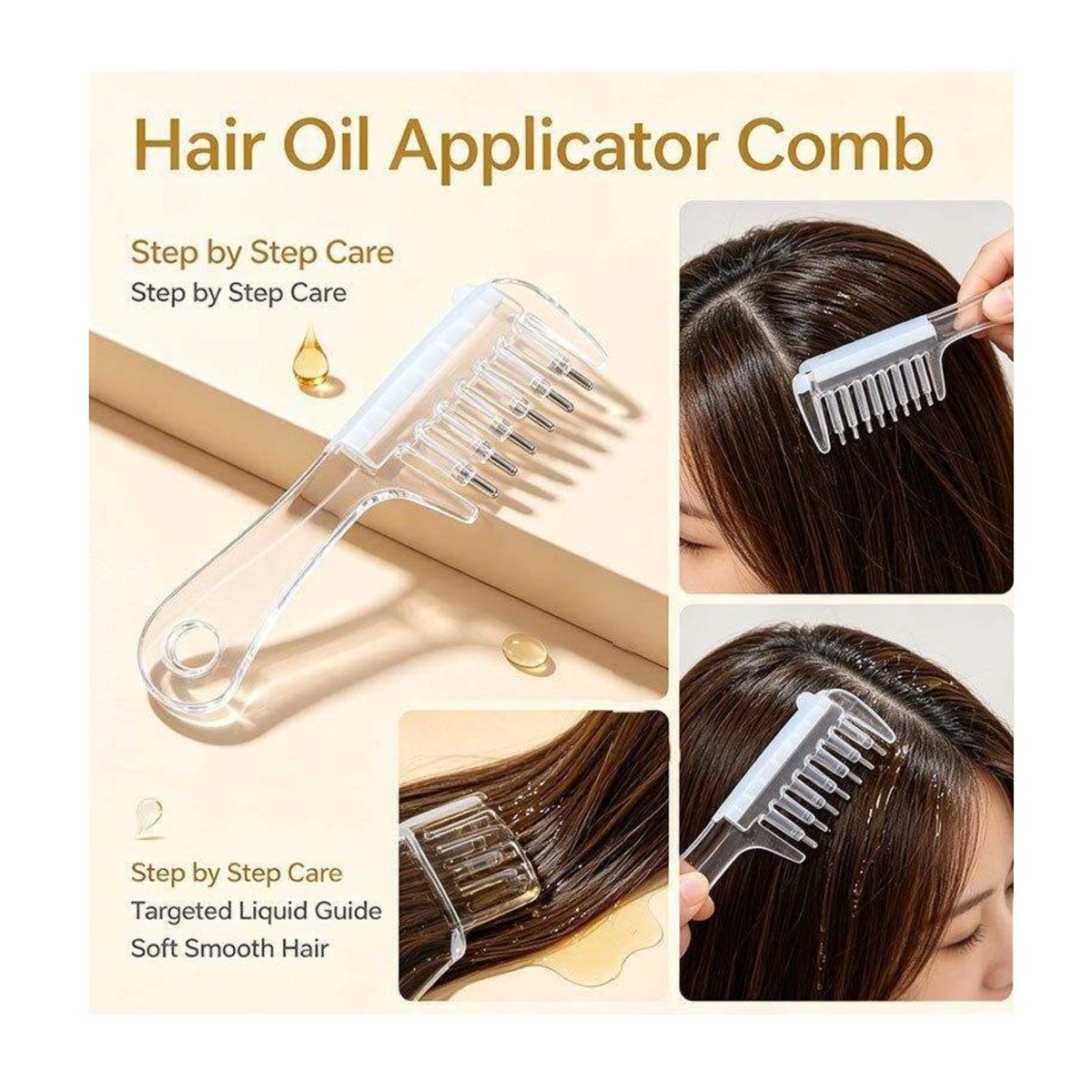 Scalp Massage & Hair Care Applicator