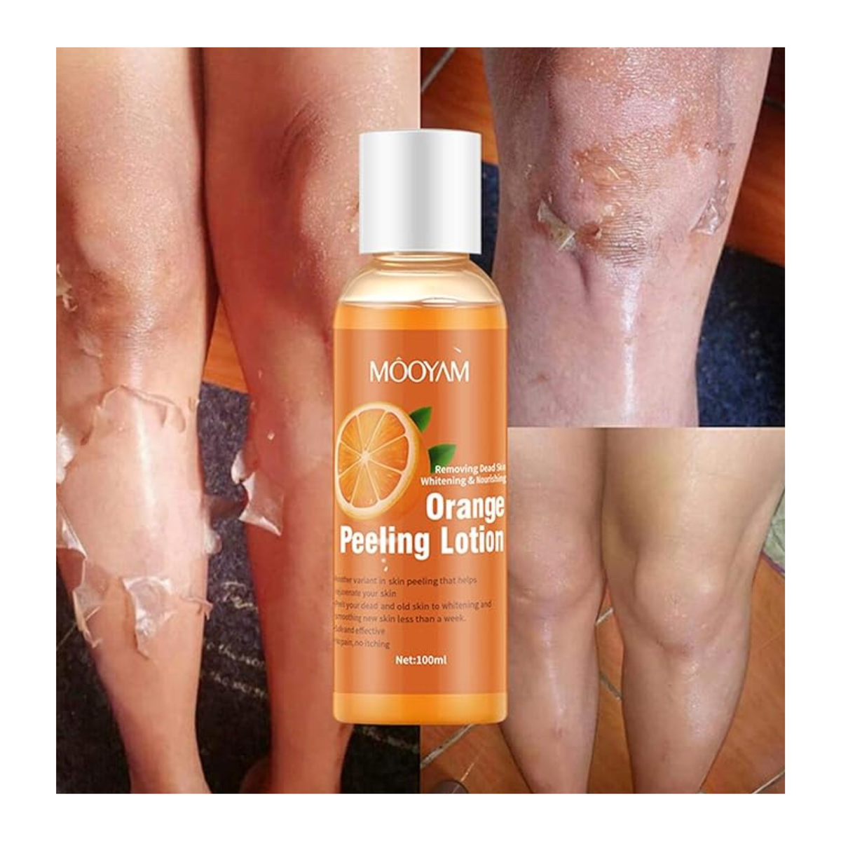 Mooyam Orange Peeling Lotion – Gentle Exfoliating Body Lotion for Smooth Skin