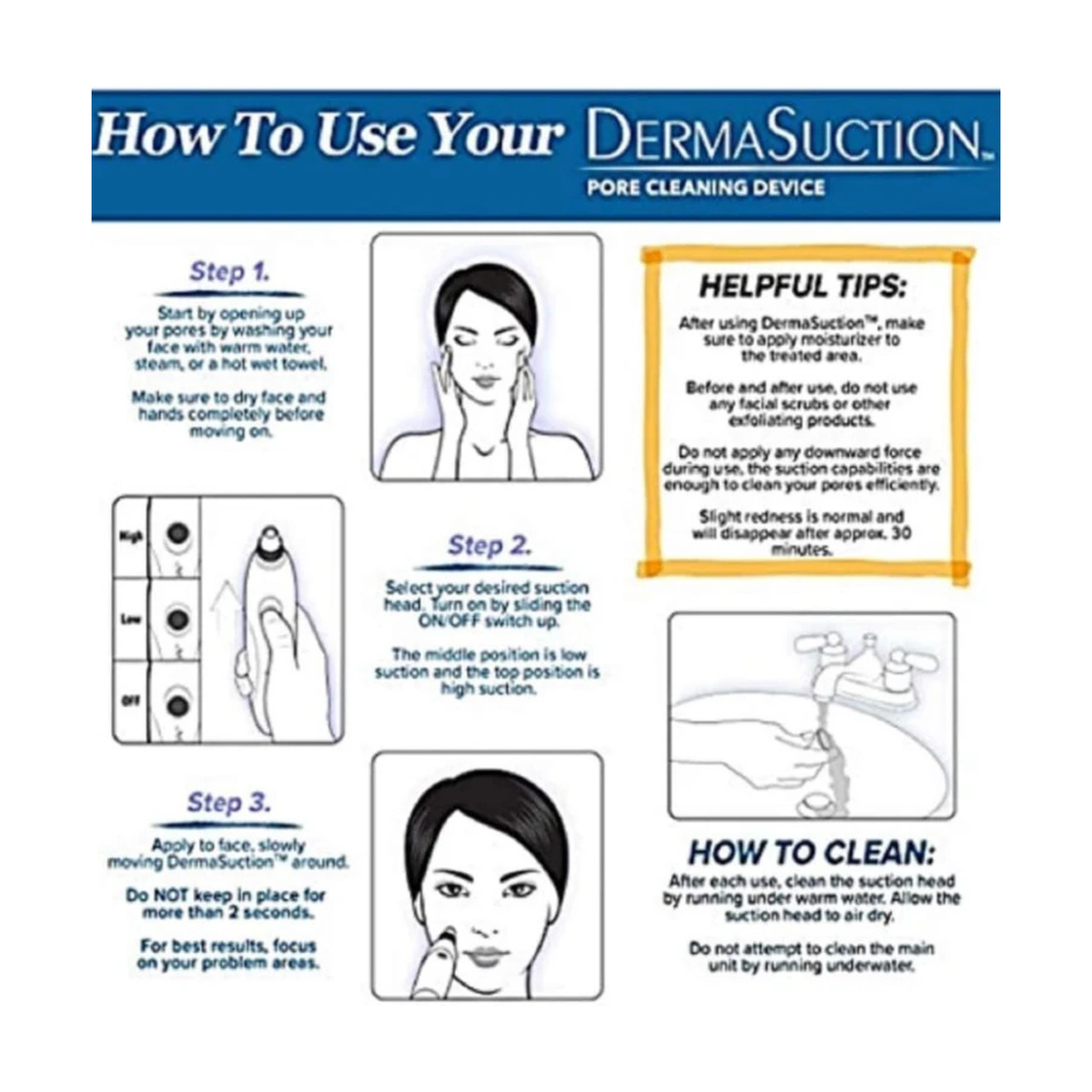 Pore Cleaning Device – Electric Facial Pore Cleaner & Blackhead Remover
