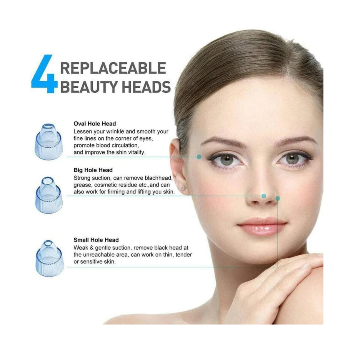 Pore Cleaning Device – Electric Facial Pore Cleaner & Blackhead Remover