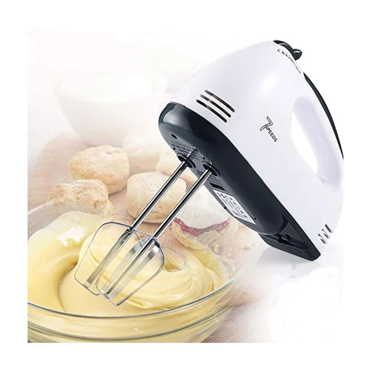Super Hand Mixer – Electric Handheld Mixer for Baking & Kitchen