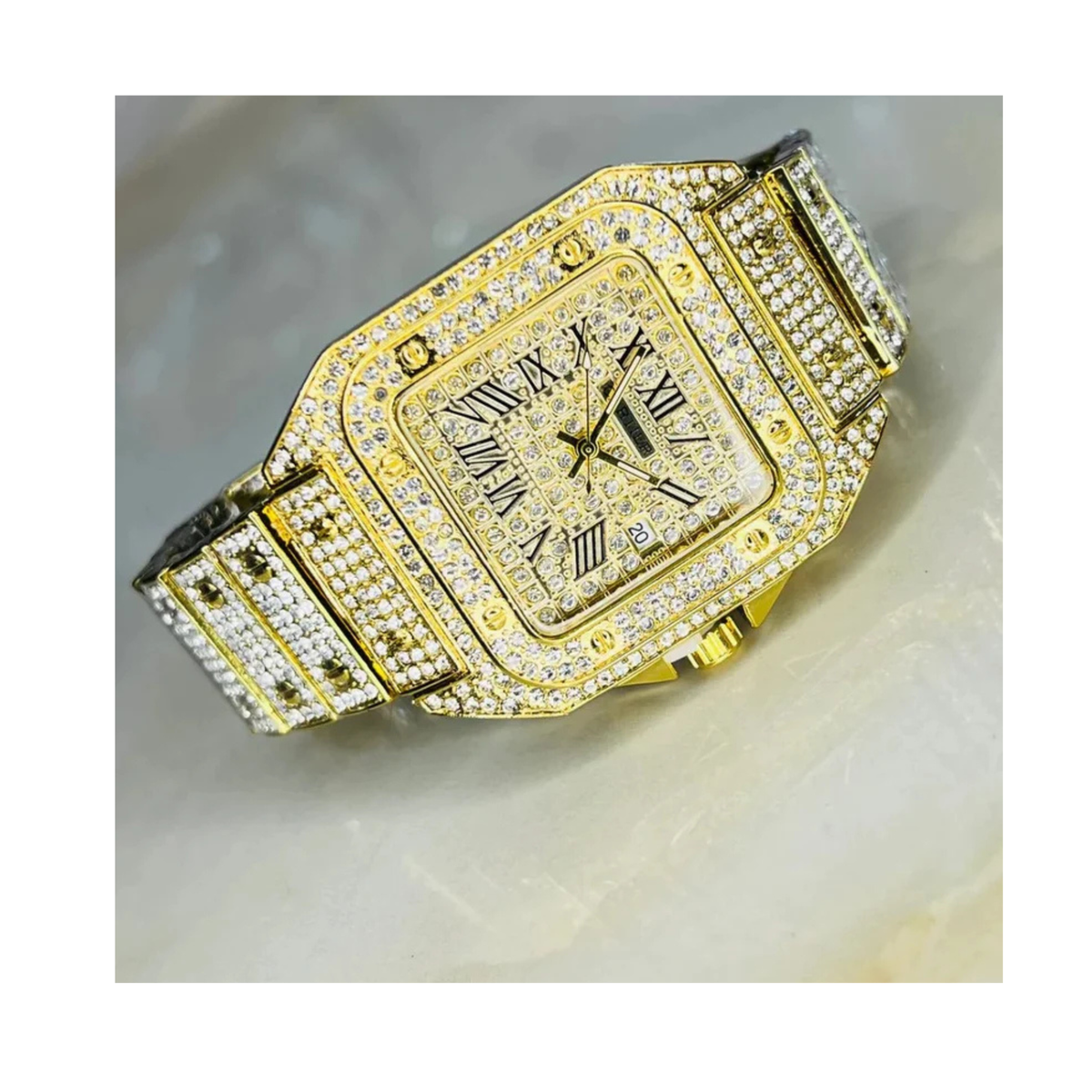Women’s Gold Watch – Elegant Luxury Quartz Wristwatch for Women